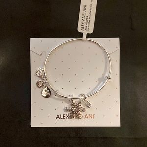 Alex and Ani 2022 Snowflake Bangle